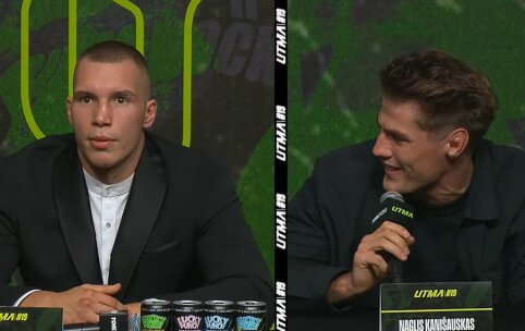 UTMA scenoje bręsta I. Pauliukevičiaus ir N. Kani&scaron;ausko kova?