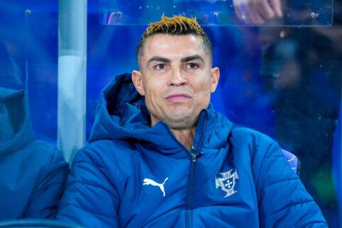 C. Ronaldo liko ant suolo, o Portugalija įveikė Norvegiją, kurią vadovavo Haalandas