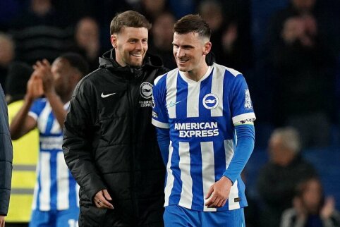 Premier lygos rugsėjo mėnesio apdovanojimai atiteko &bdquo;Brighton&ldquo; duetui