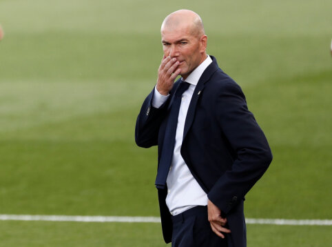 Z. Zidane'as: lygiosios su italais mane labai nuvylė