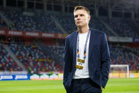 E. Jankauskas pasitraukia i&scaron; Lietuvos futbolo rinktinės