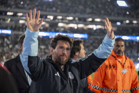 L. Messi: trok&scaron;ta amžinai atstovauti rinktinei