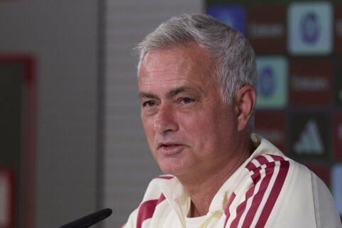 J. Mourinho: kol bus paskelbtas galutinis verdiktas dėl &bdquo;Manchester City&ldquo;, man jau bus 80 metų