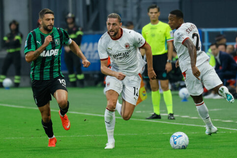 &bdquo;AC Milan&ldquo; nusileido prie&scaron; &bdquo;Sassuolo&ldquo;