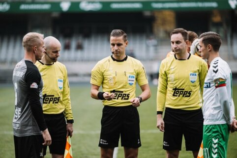 Lietuvos teisėjai arbitruos Feyenoord ir Como rungtynėse