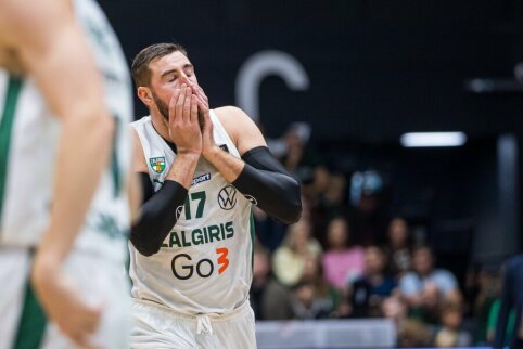 Žalgiris patyrė skaudų &Scaron;aro auklėtinių pamoką