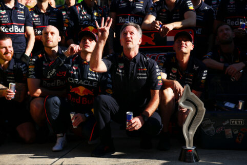 C. Horneris atvirai: &bdquo;Red Bull&ldquo; bolidą kūrė atsižvelgdamas į Verstappeno poreikius