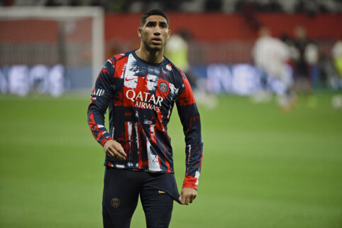 A. Hakimi aptarė PSG klube vyraujantį nugalėtojų mentalitetą
