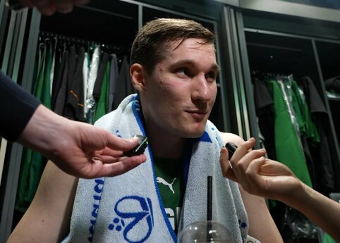 Ą. Tubelis: &bdquo;Laimėjimas leido nusimesti slėgusią na&scaron;tą&ldquo;