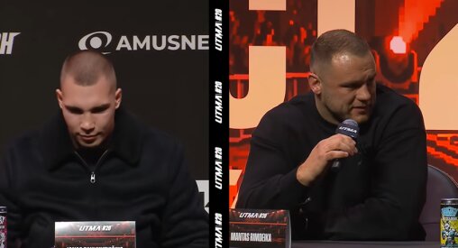 UTMA scenoje bręsta dar viena mega sunkiasvorių kova?