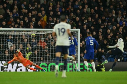 C. Palmeris buvo pa&scaron;alintas i&scaron; aik&scaron;tės, o &bdquo;Chelsea&ldquo; pralaimėjo &bdquo;Tottenham&ldquo; ekipai