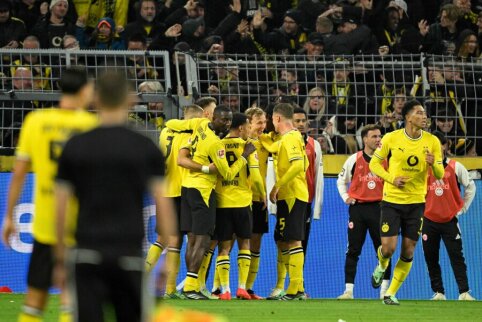BVB rungtynių pabaigoje įveikė &bdquo;Eintracht&ldquo;