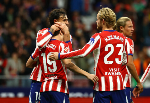 &bdquo;Atletico&ldquo; i&scaron;kovojo itin nedidelę pergalę Ispanijoje