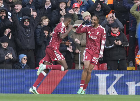 &bdquo;Liverpool&ldquo; savo aik&scaron;tėje įveikė &bdquo;Brighton&ldquo; komandą