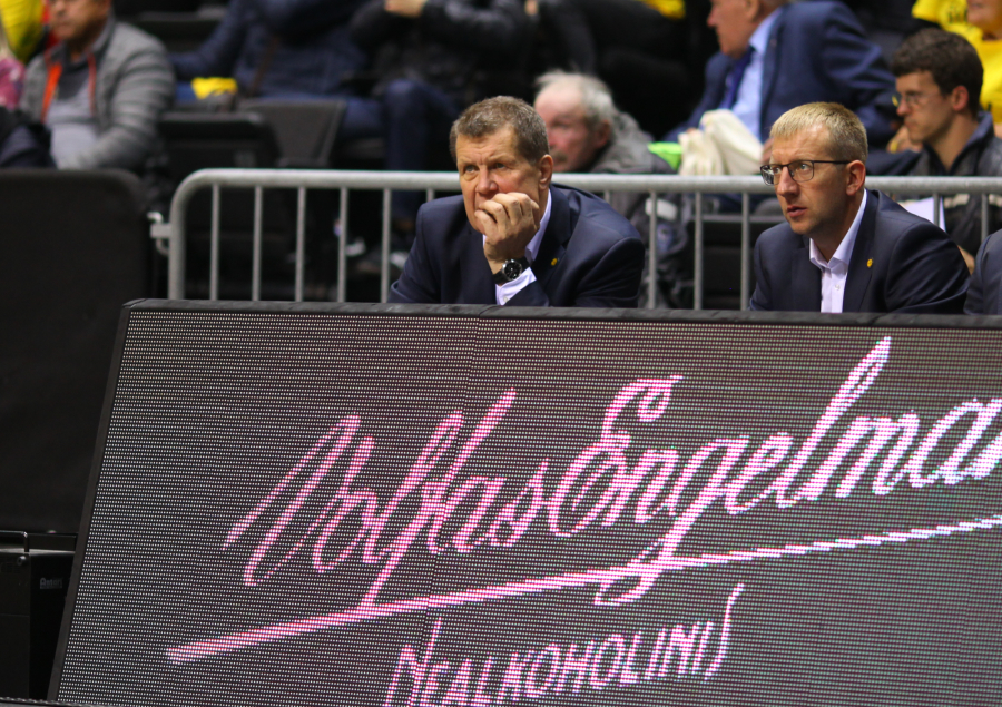 Didinga ceremonija: „Šiauliai“ iškels V. Pauliukėno marškinėlius į arenos palubes