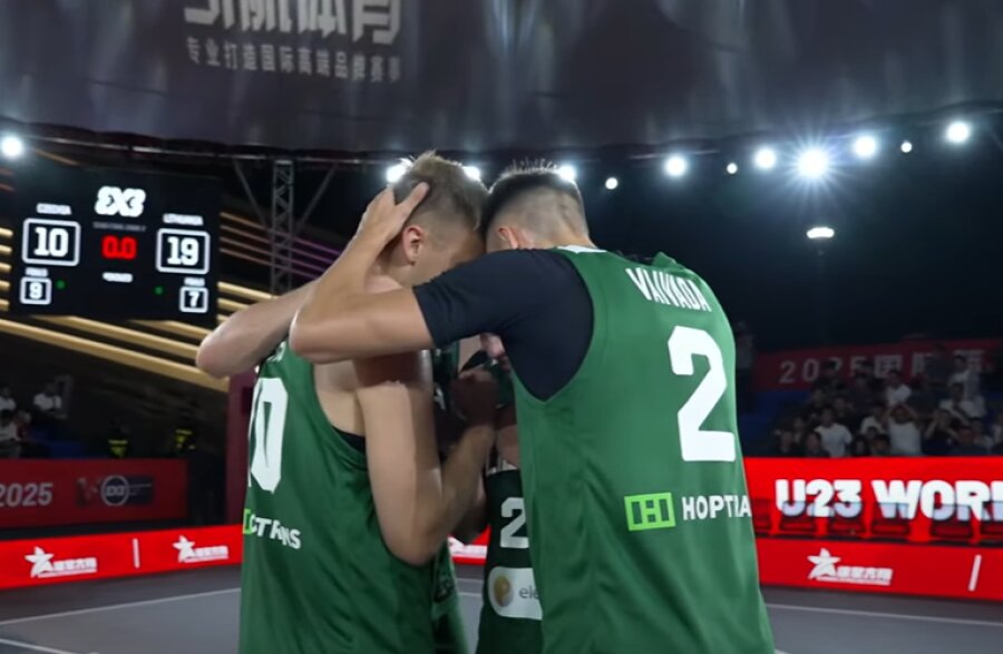 3x3 U23 rinktinė – pasaulio čempionato finale