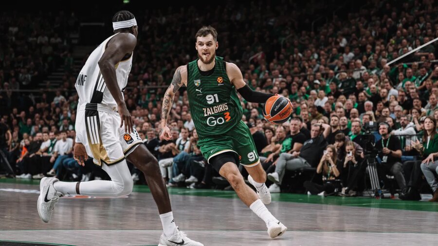 ASVEL ekipą sutriuškinęs „Žalgiris“ pakartojo didžiausios pergalės rekordą