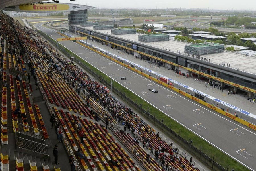 Kinijos GP: lenktynių grafikas