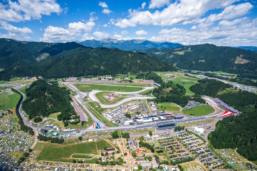 Austrijos GP: lenktynių grafikas